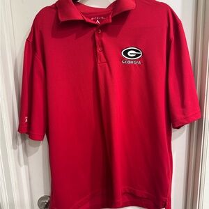Georgia Bulldogs Red Polo Shirt